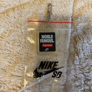 Nike SB Supreme Keychain